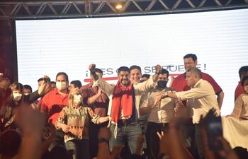 Óscar Rodríguez festejaba su rekutú en el 2021.