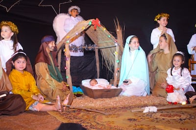 Pesebre viviente una tradición en Piribebuy.