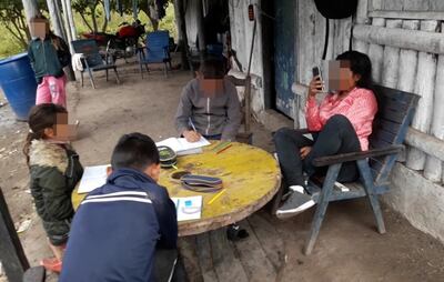 En el Chaco, como en el resto del interior del país, la enseñanza virtual fue una difícil tarea.
