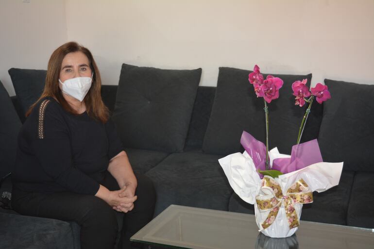 Isabel Genes venció al coronavirus.