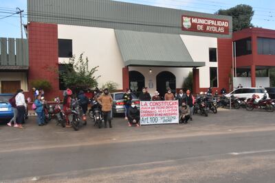 Se manifestaron para pedir terreno y viviendas