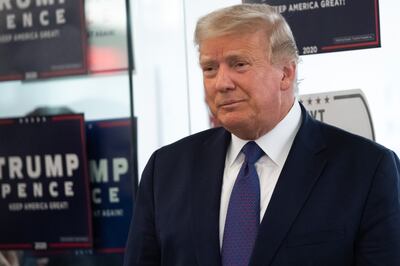 Donald Trump, presidente de los Estados Unidos.