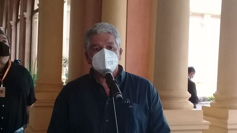 Ing. Antonio Cabrera, Director de Obras de Refacción del Palacio de López