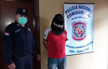 Adolfo Ramón Ojeda, detenido.