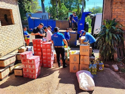 Allanan supermercados en Caacupé