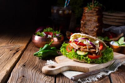 Döner kebab.