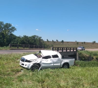 La conductora del rodado Patricia Verónica Espínola Wiezell, falleció en el accidente