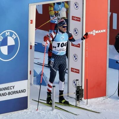 Leif Nordgren está compitiendo en los Juegos Olímpicos de Pekín.