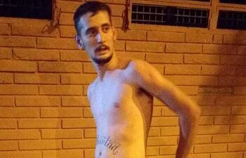 Alan Alberto Chamorro, de 22 años.