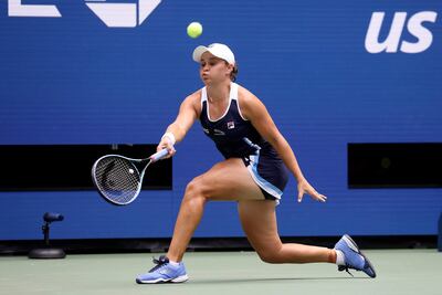 Ashleigh Barty avanzó en el Abierto de los Estados Unidos.