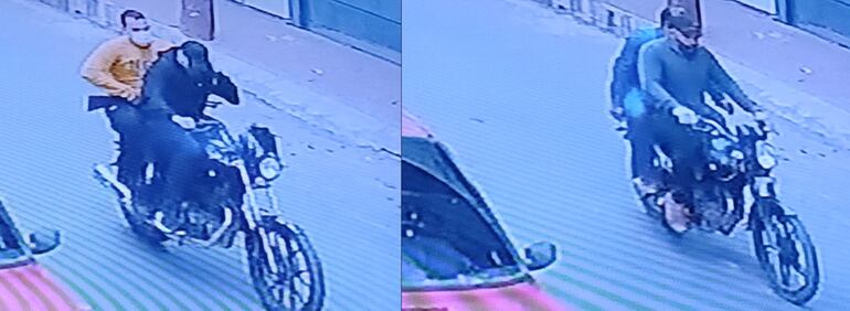 Los cuatro asaltantes del