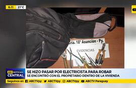 Se hizo pasar por electricista para robar
