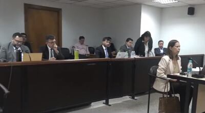 Declaración de la perito contable Maria Graciela Álvarez en el juicio al diputado colorado Miguel Cuevas.