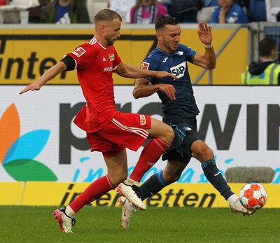 Hoffenheim y Union Berlín igualaron en la Bundesliga.