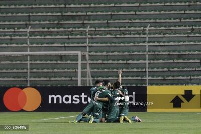 Palmeiras ganó en la altura de La Paz.
