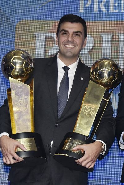 Marco Trovato, el presidente del club Olimpia.