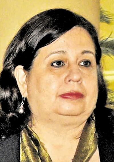 La senadora Esperanza Martínez (FG).