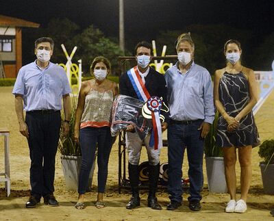 Ignacio Galeano (h) fue el mejor sénior de la categoría Absoluta de 1.40 en el Campeonato Nacional de Saltos.