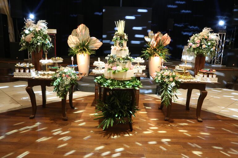 La decoración llevó el sello de Justo Germán Díaz.