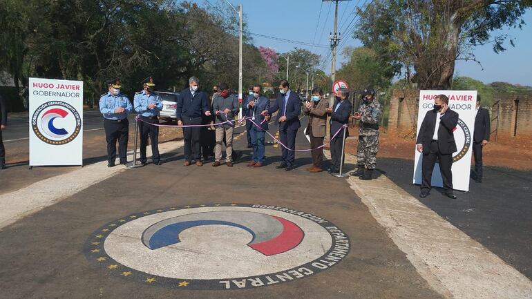 También se inauguró una ciclovía que une Areguá con Capiatá.