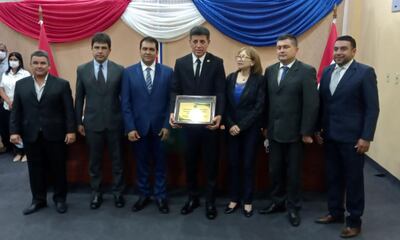 Víctor Ríos Ojeda es reconocido como ciudadano destacado del departamento de Ñeembucú