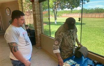 Procedimiento de la Senad en Pedro Juan Caballero