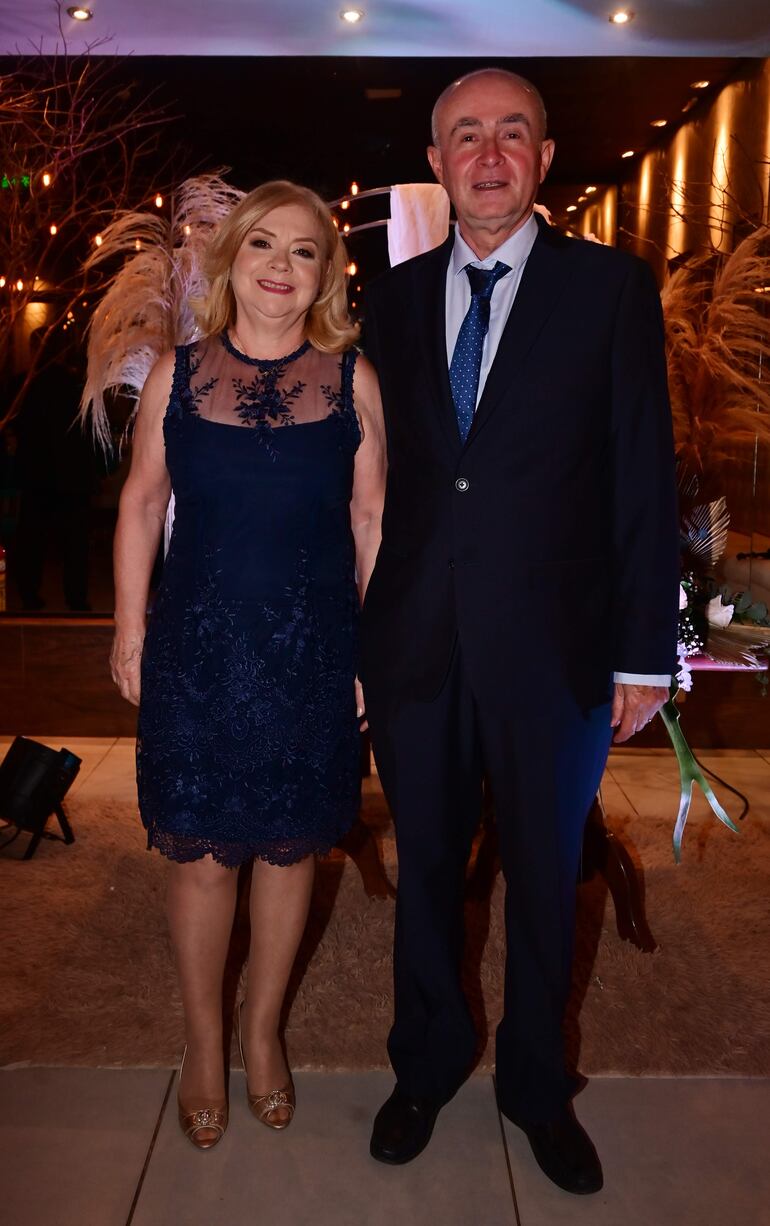 Nidia Hurard y Claude Hurard.