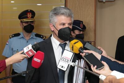Arnaldo Giuzzio, ministro del Interior.