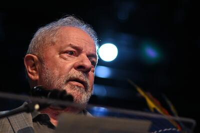 Luiz Inacio Lula da Silva, presidente electo de Brasil.