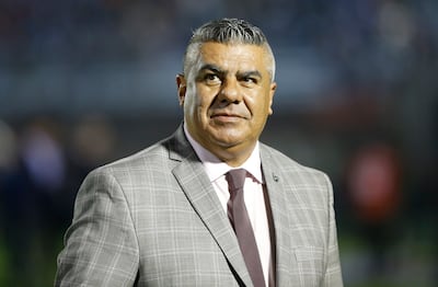 Claudio Tapia, presidente de la Asociación del Fútbol Argentino (AFA).