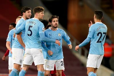 City goleó al Liverpool en Anfield