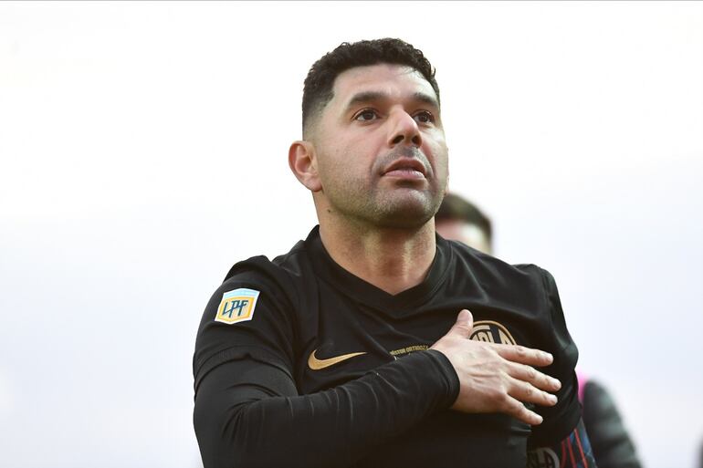 Néstor Ortigoza, ex jugador de San Lorenzo.