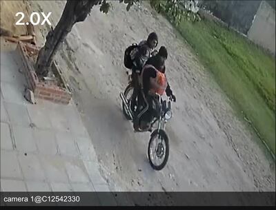 Los dos ladrones que asaltaron a una mujer en Luque.