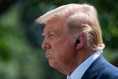 Donald Trump, presidente de los Estados Unidos.