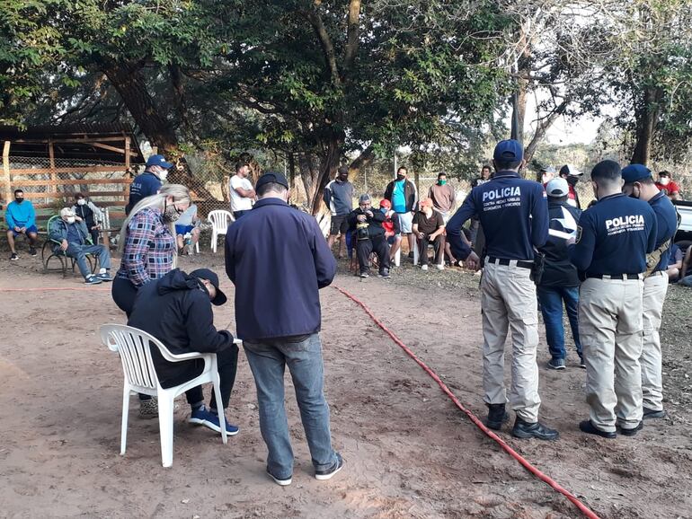 Fiscalía interviene en torneo de piki voley.