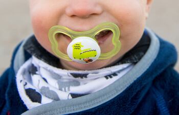 Existen diferentes tipos de chupetes.