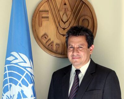 Jorge Meza Robayo, representante de la FAO en Paraguay.