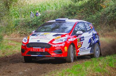 Con el Ford Fiesta R4 EcoBoost, Fabrizio Zaldívar y Fernando Mussano estarán presentes hoy en el Rally Terra Da Auga, prueba válida por la segunda fecha del Campeonato Español.