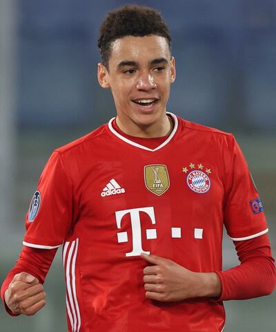 Jamal Musiala cumple hoy 18 años y es el jugador más joven en la historia del Bayern Munich en anotar un gol en la Champions.