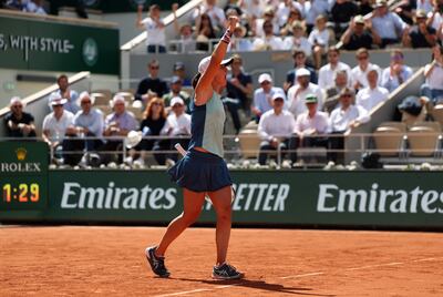 La polaca Iga Swiatek avanzó a las semifinales del torneo de Roland Garros