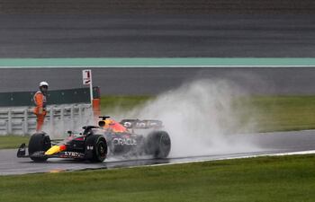 Max Verstappen en el circuito de Suzuka, Japón.