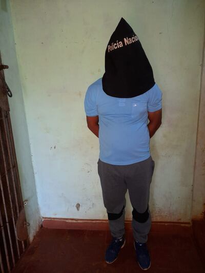 Edgar Sosa González fue detenido por la Policía en Ciudad del Este.