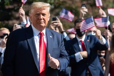 Donald Trump, presidente de los Estados Unidos.