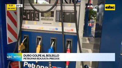 Combustibles: Otro duro golpe al bolsillo, tras el reajuste de precios en Petropar