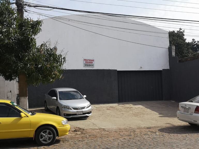 Gentileza. Local incautado por SENABICO en zona de la Terminal.