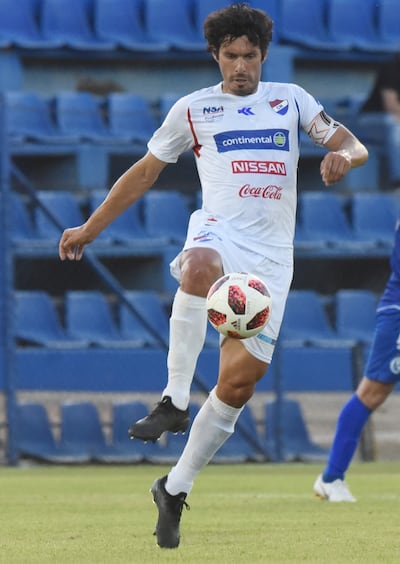 El experimentado volante mixto Cristian Miguel Riveros Núñez (37 años), lleva el brazalete de capitán en el equipo de Nacional.