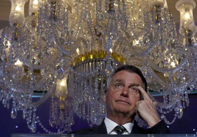 El expresidente de Brasil, Jair Bolsonaro