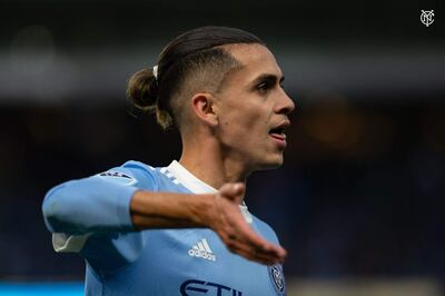 Jesús Medina, jugador paraguayo del New Yorkl City