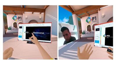 Meta, casa matriz de Facebook, quiere garantizar la difusión de información confiable en sus plataformas, populares en América Latina, y un acceso seguro a su metaverso.
(Foto: Espacios virtuales, Itaipú).
