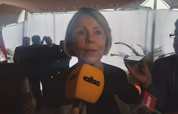 Ana María Mendoza de Acha, exsenadora.